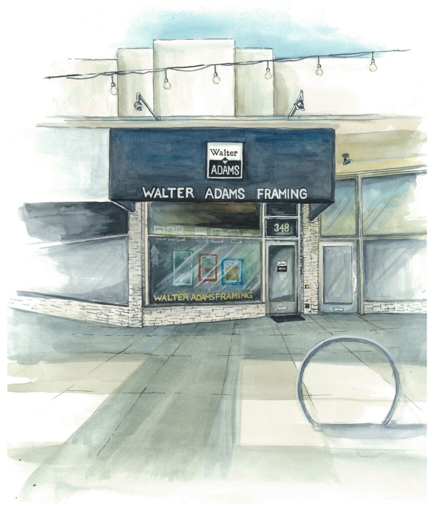 west portal picture frame store