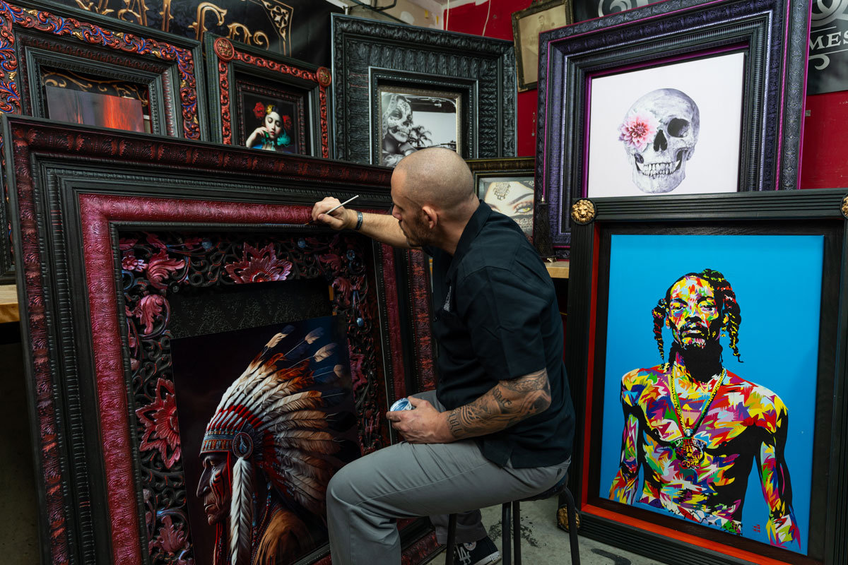 ValCo Ornate Frames Val Schaefer