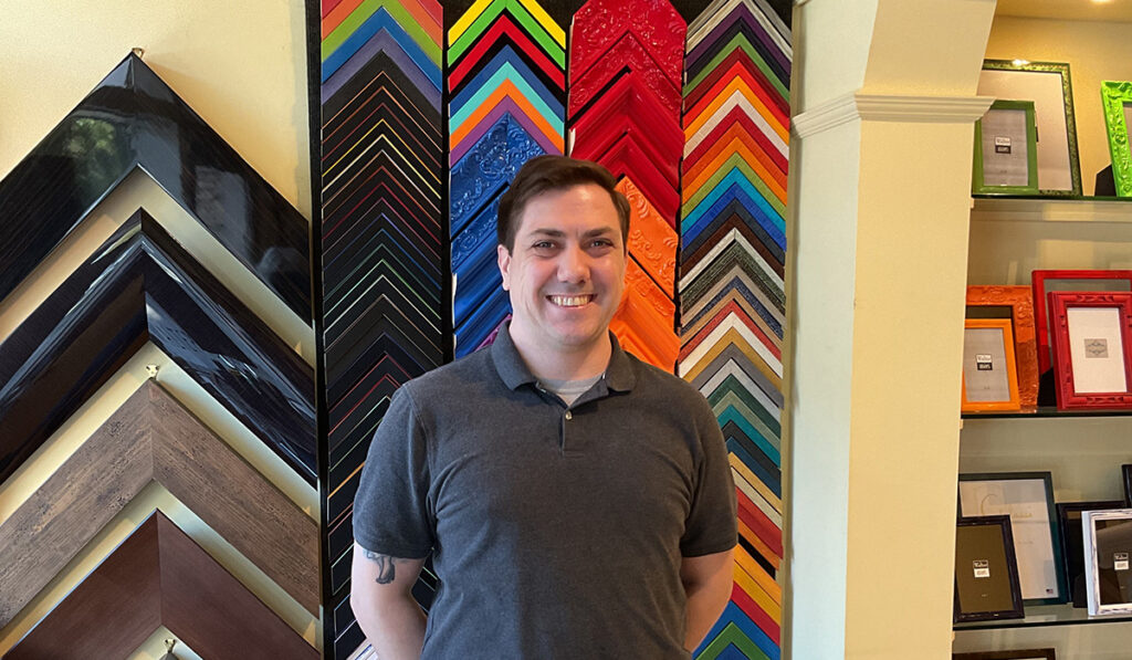 John Sheriff, Custom Framing Designer