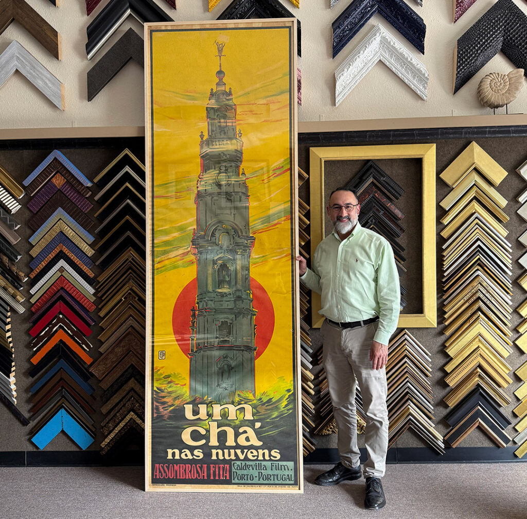 oversized art Walter Adams Framing San Francisco